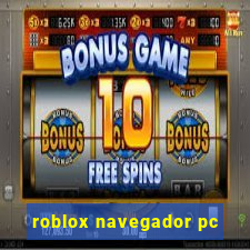 roblox navegador pc